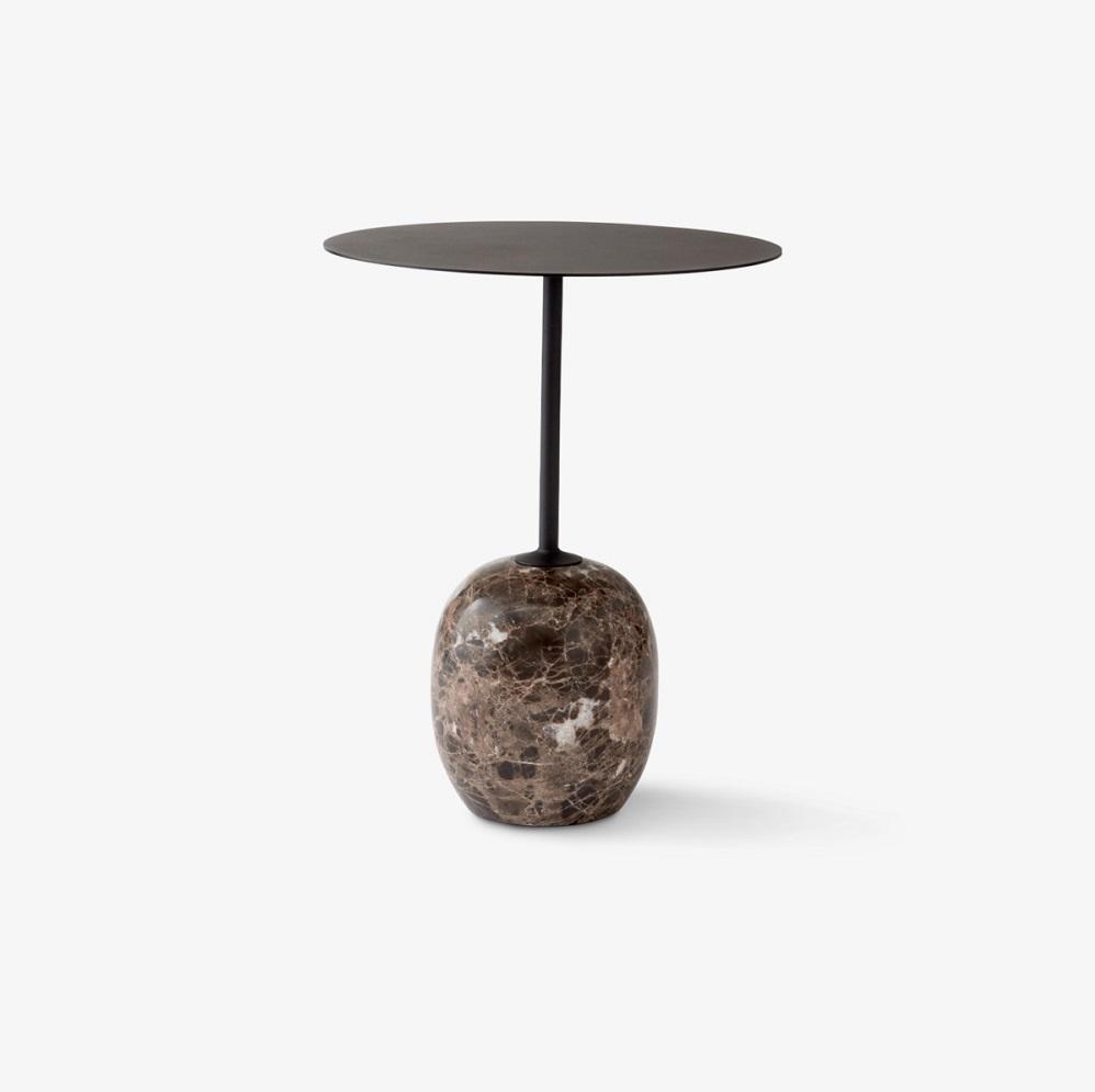Warm Black & Emparador marble