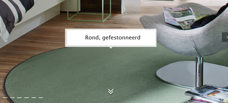 Karpet Tretford Interland rond - Afbeelding 5