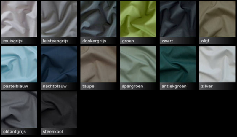 Hoeslaken Dommelin Katoen Percal hoek 30 cm 140/160 x 200/220 - Afbeelding 3