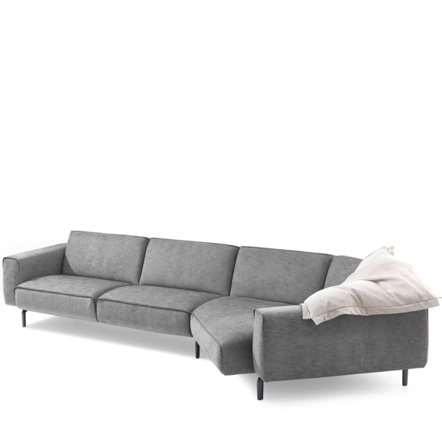 Hoekbank Pode Melloo met lounge element
