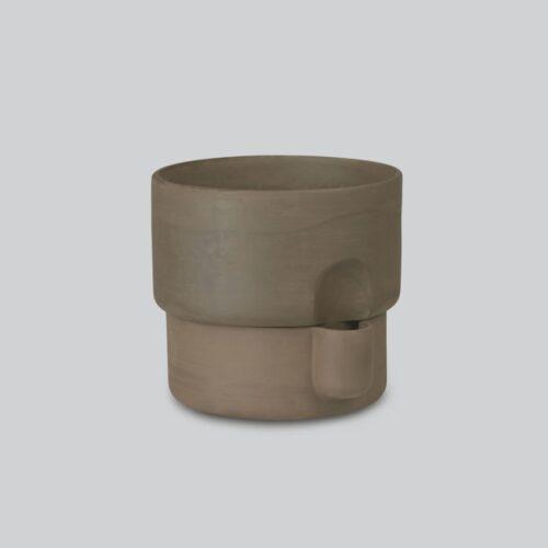 Plantenpot Northern Oasis - Dark brown /dark brown, Medium
