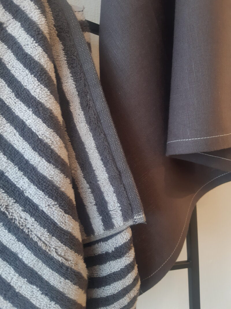 Theedoek Cawö Cuisine Solid 774 Antraciet - Afbeelding 2
