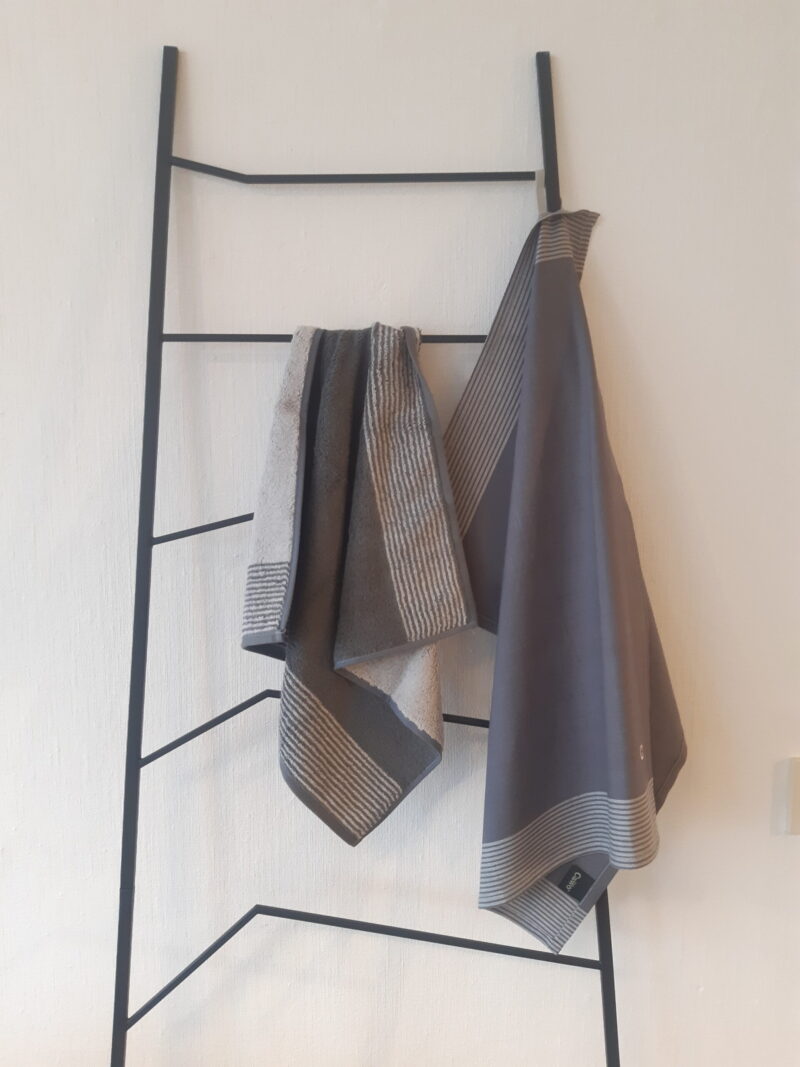 Theedoek Cawö Cuisine Two Tone 77 Leisteen - Afbeelding 5