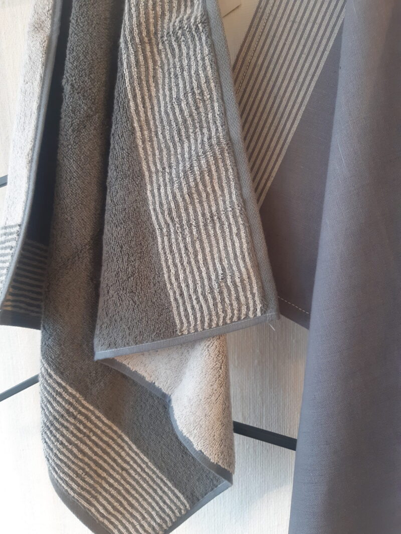 Theedoek Cawö Cuisine Two Tone 77 Leisteen - Afbeelding 6