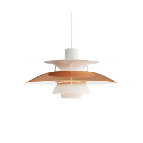 Hanglamp Louis Poulsen PH 5 Mini - Koper