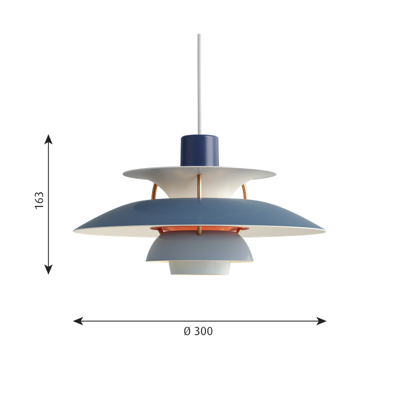 Hanglamp Louis Poulsen PH 5 Mini - Afbeelding 3