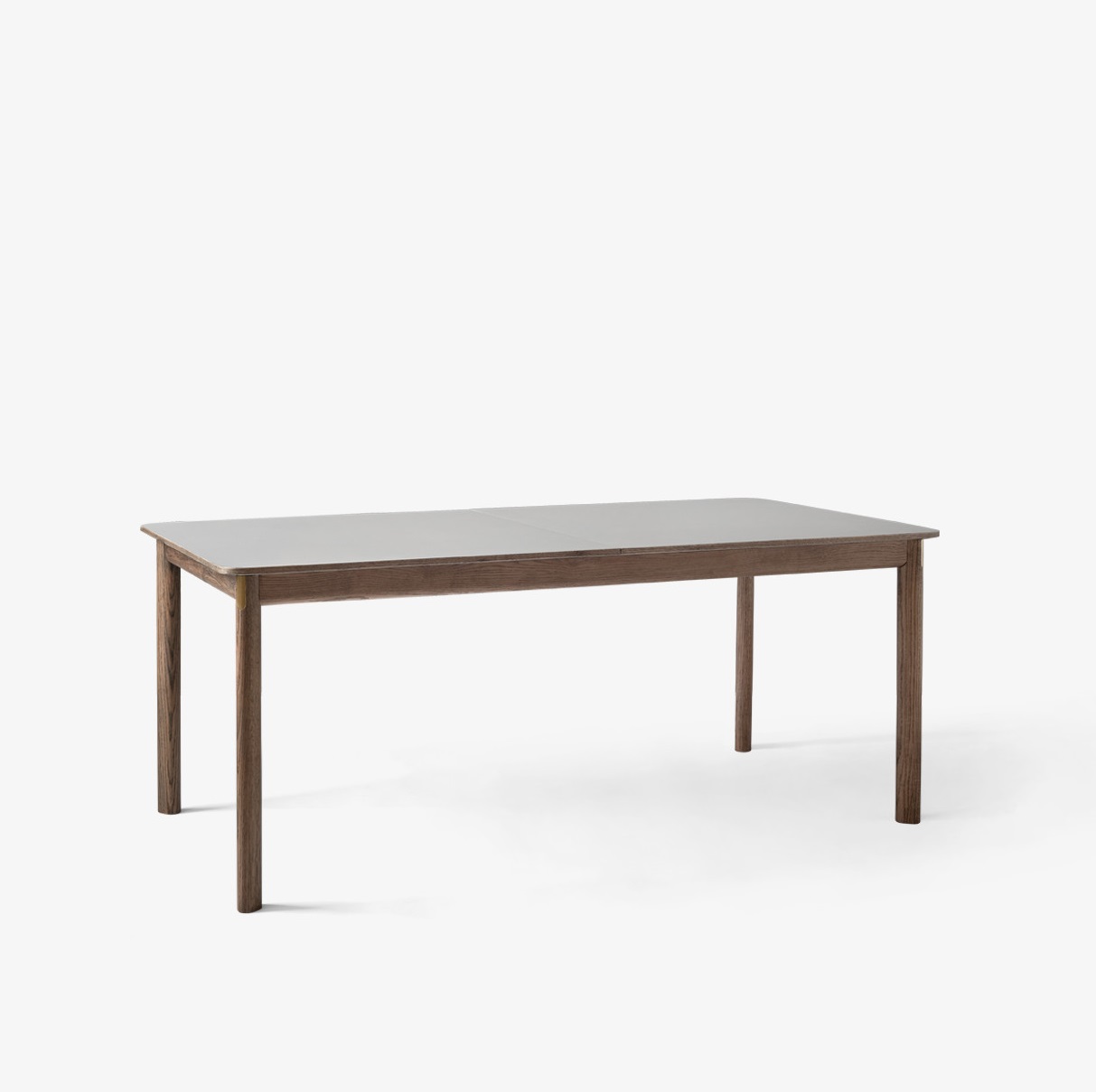 Gerookt geolied eiken, blad Fenix 0718 & messing