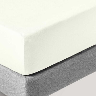 Hoeslaken Jersey Exclusive Stretch 140/160 x 200/220 cm - 15 Natur