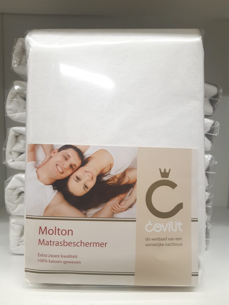 Molton hoeslaken K470
