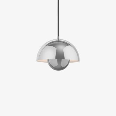 Hanglamp &Tradition Flowerpot VP1 chrome/brass plated - Chrome plated