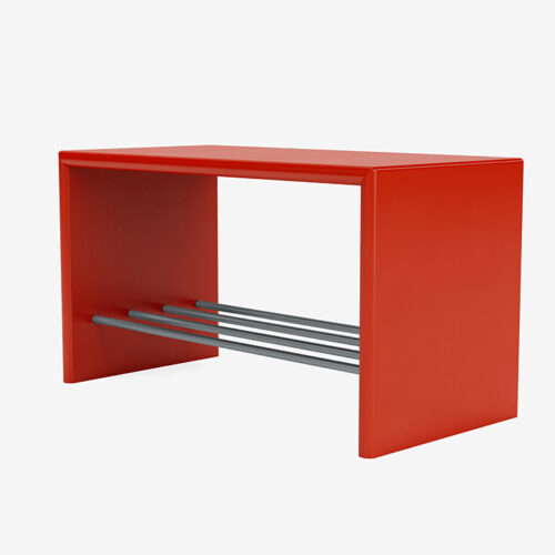 Bank Montana Montsk met schoenenrek - 145 Rosehip