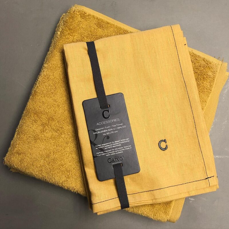 Theedoek Cawö Cuisine Solid 532 Scotch - Afbeelding 2