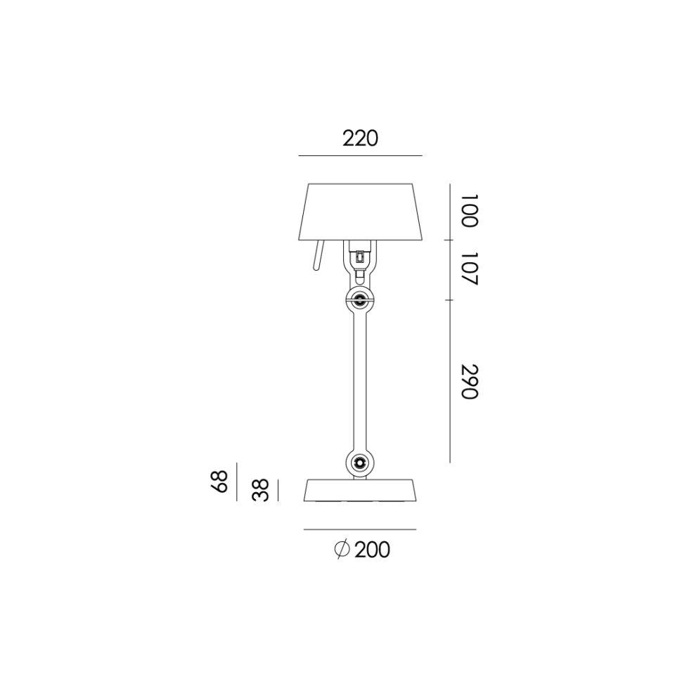 Tafellamp Tonone Bolt Small - Afbeelding 10