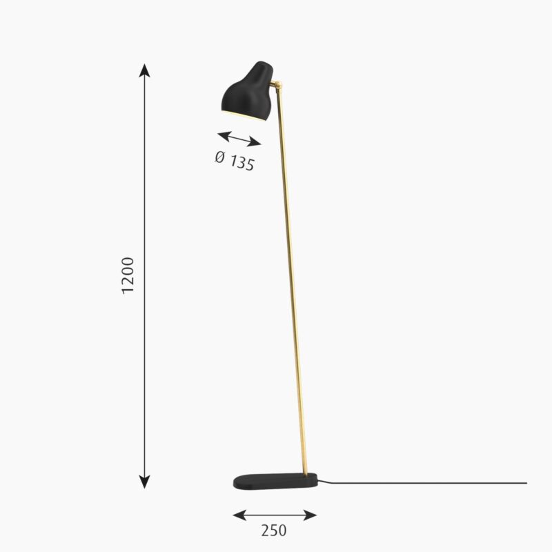 Vloerlamp Louis Poulsen VL38 - Afbeelding 6