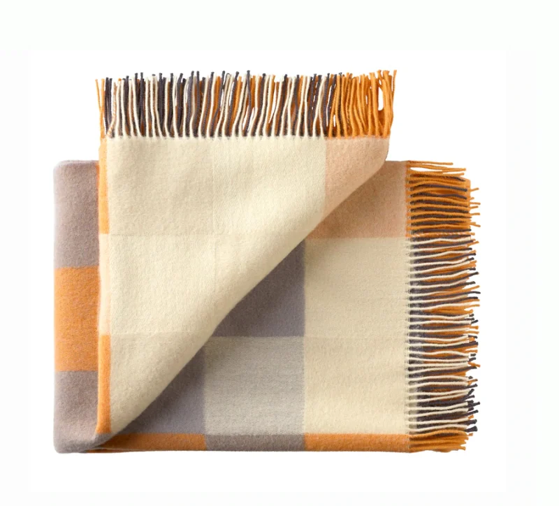 Plaid Silkeborg Plain Beat honey rose