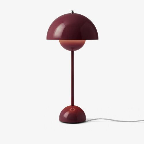Tafellamp &Tradition Flowerpot VP3 - Dark Plum