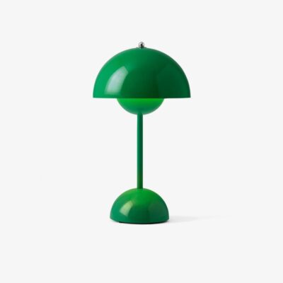 Oplaadbare Tafellamp &Tradition Flowerpot VP9 - Signal Green