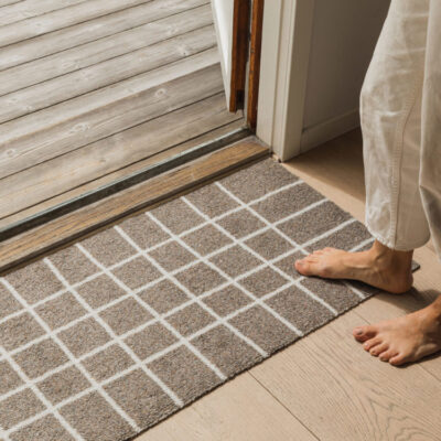 Deurmat Heymat Hand Travertine