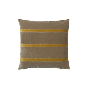 Sierkussen Christina Lundsteen Gemma taupe-golden olive