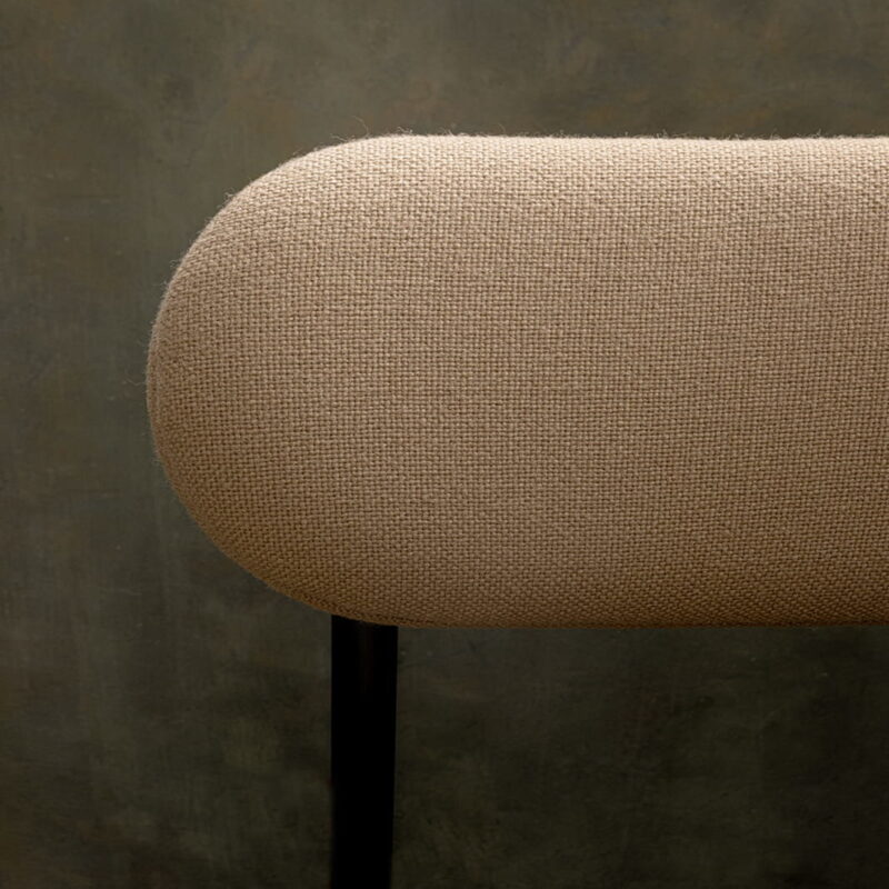 Eetkamerstoel Studio Henk Oblique rugleuning bekleed - Afbeelding 4