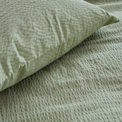 Dekbedovertrek Beddinghouse Wave Grey Green 1 persoons