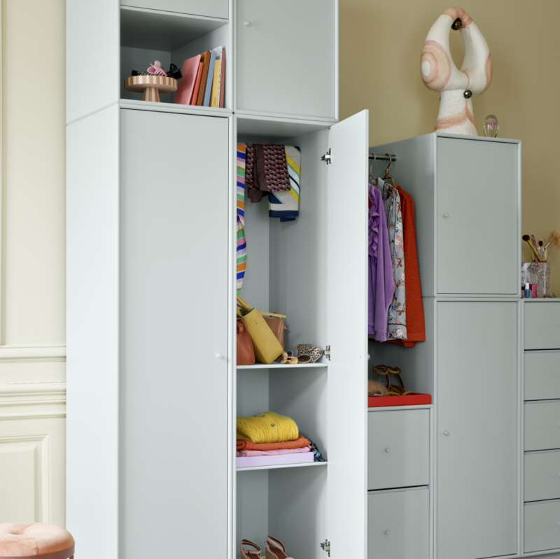 Kledingkast met garderoberails Montana Wardrobe - Afbeelding 3