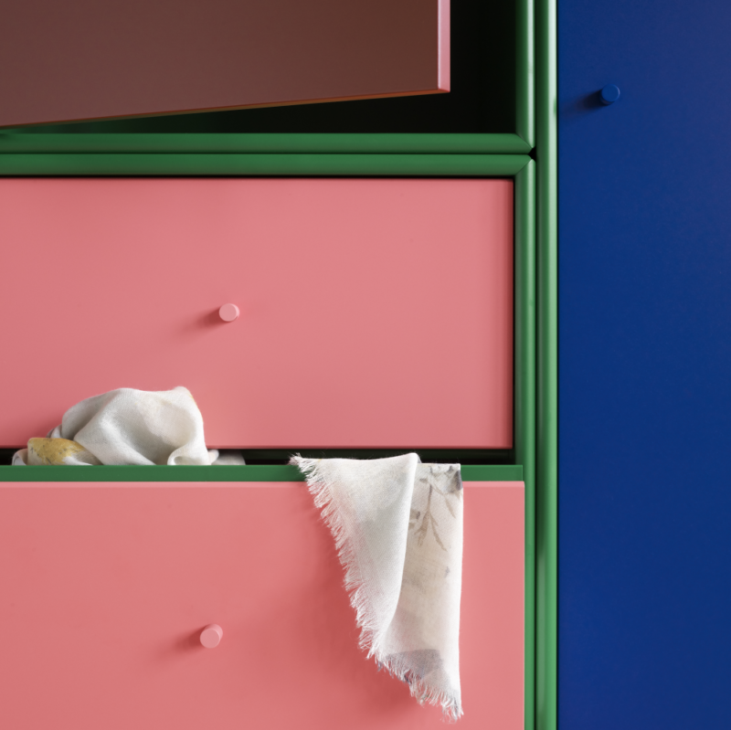 Kledingkast met lades en deuren Montana Wardrobe - Afbeelding 2