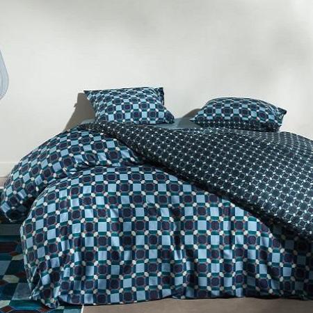 Dekbedovertrek Essenza Teades Nightblue litsjumeaux