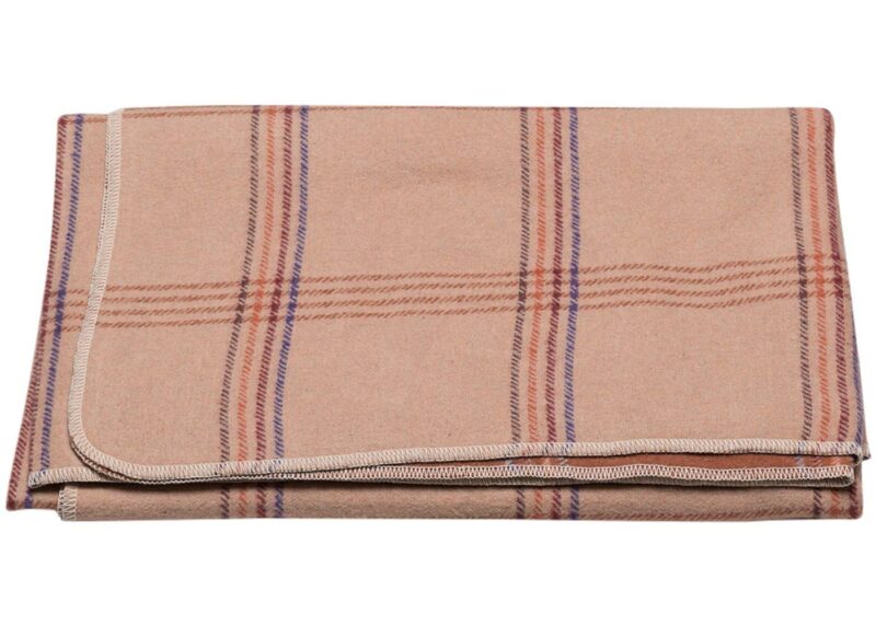Plaid David Fussenegger Silvretta Modern Checks Cork - Afbeelding 4