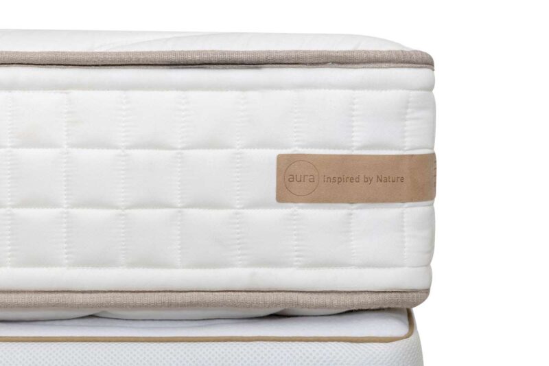 Matras Aura Renew pocketveren gelatexeerd paardenhaar - Afbeelding 5