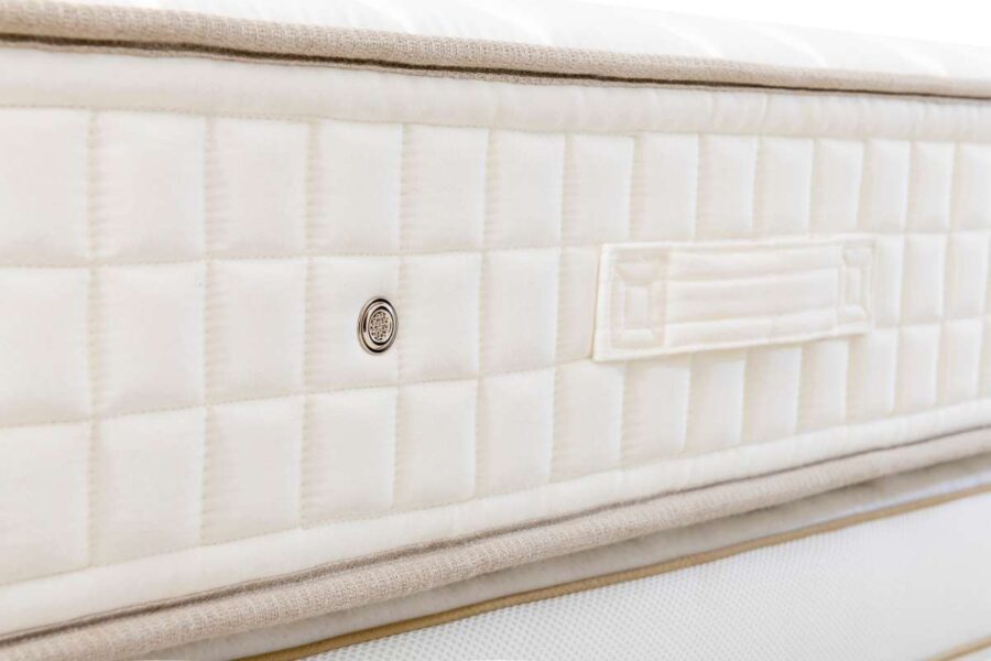 Matras Aura Renew pocketveren gelatexeerd paardenhaar - Afbeelding 4