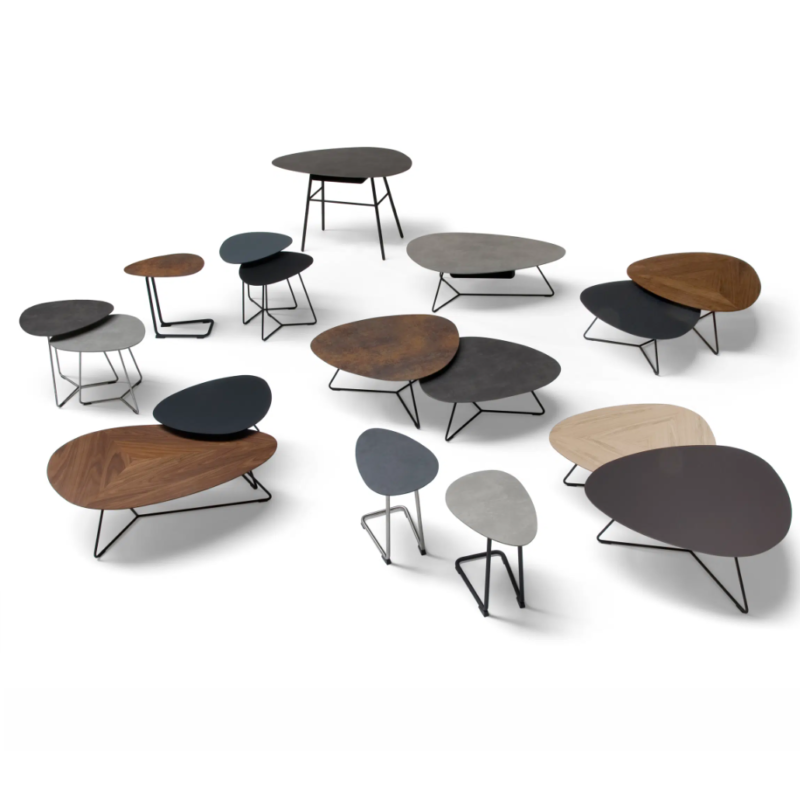 Set Salontafels Bree's New World Twinny HPL Kér - Afbeelding 2