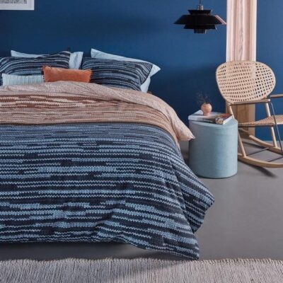 Dekbedovertrek Flanel Beddinghouse Fardau Blue 2 persoons
