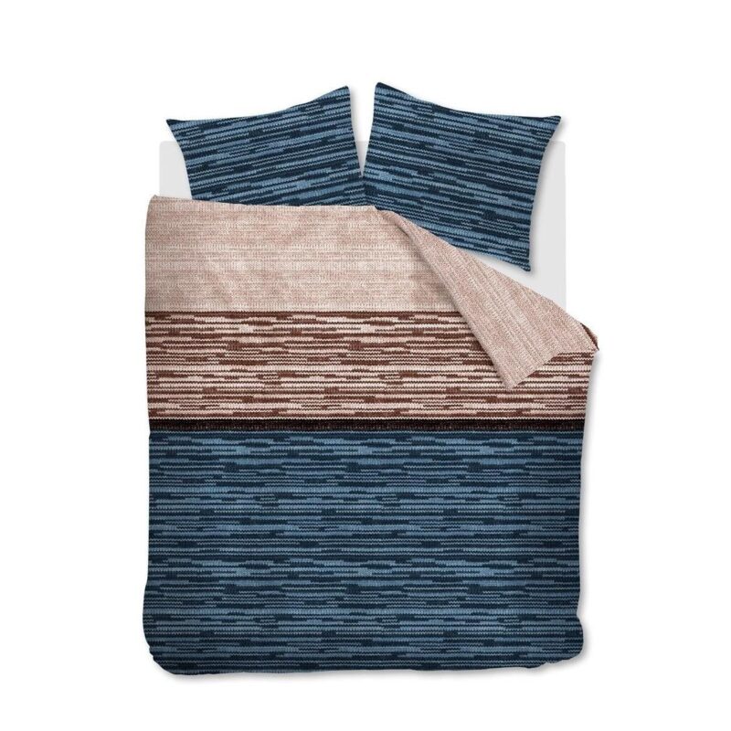 Dekbedovertrek Flanel Beddinghouse Fardau Blue 2 persoons - Afbeelding 5