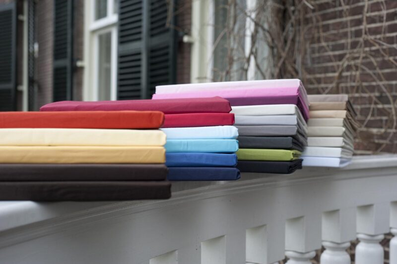 Hoeslaken Dommelin Katoen Percal hoek 30 cm 1-persoons