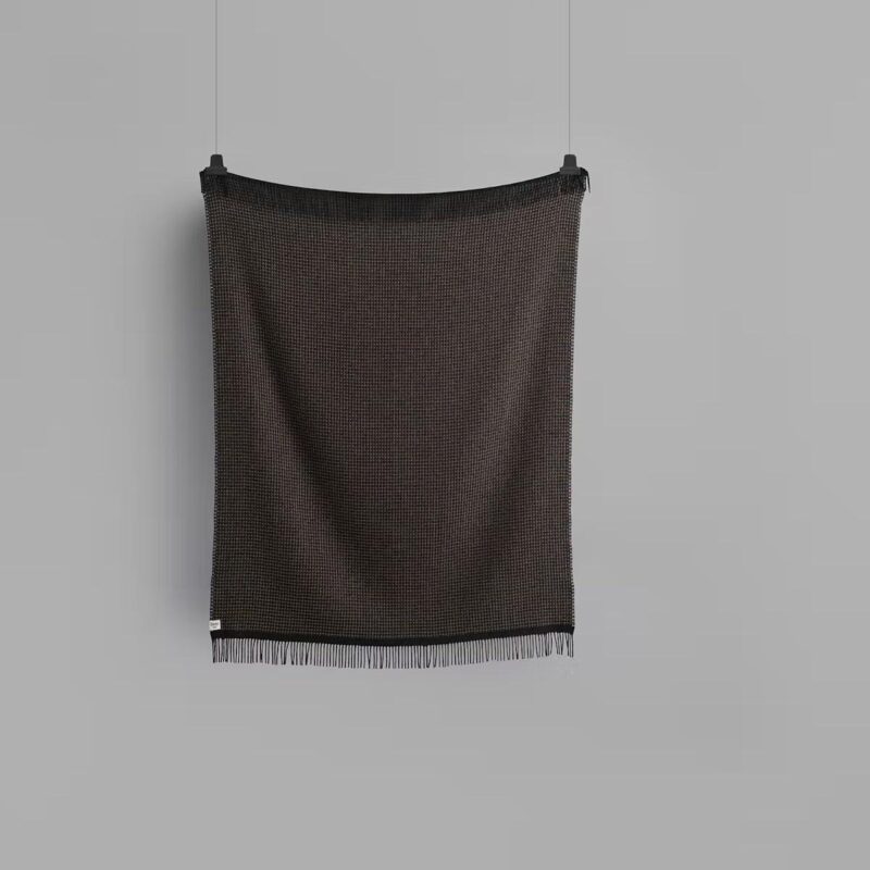 Plaid Røros Lofoten Blue Mule - Afbeelding 2