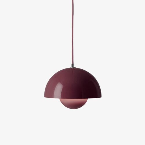 Hanglamp &Tradition Flowerpot VP1 - Dark Plum