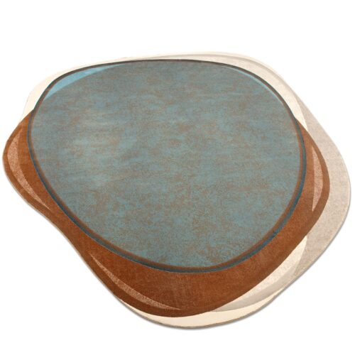 Karpet Pode Shallow Azur