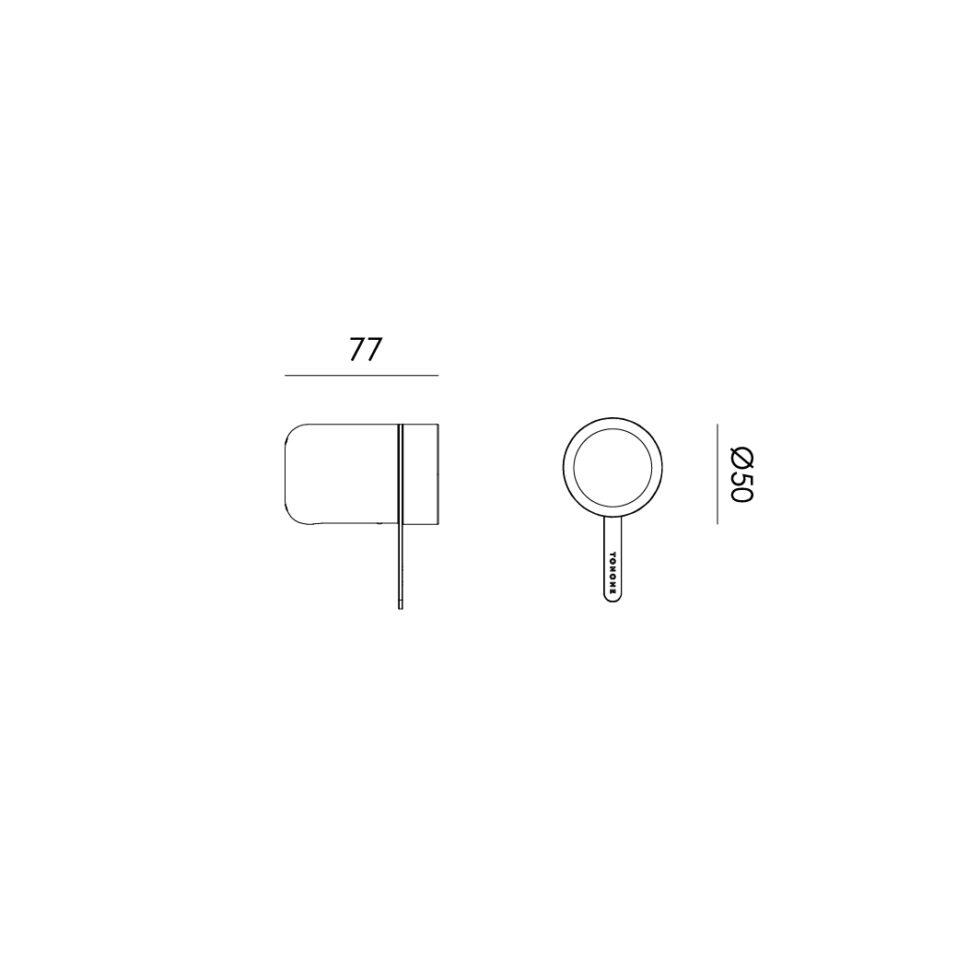 Wandlamp Tonone ONE + Knob - Afbeelding 5