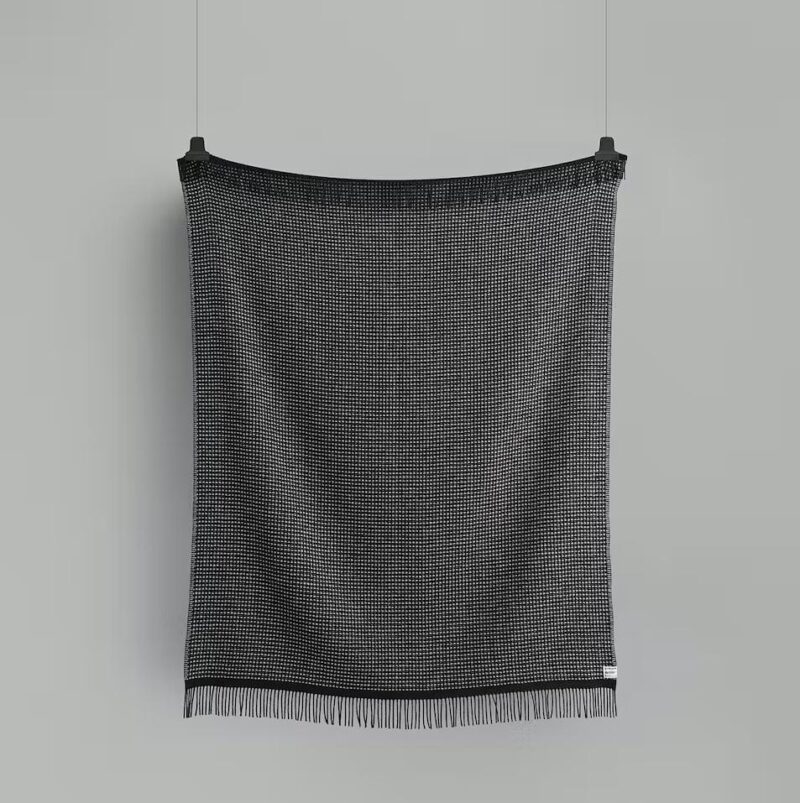 Plaid Røros Lofoten Grey - Afbeelding 2