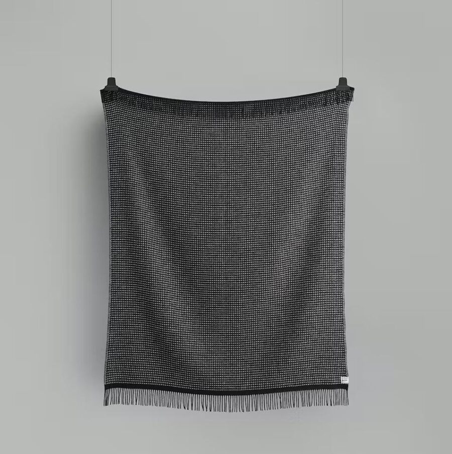 Plaid Røros Lofoten Grey - Afbeelding 2