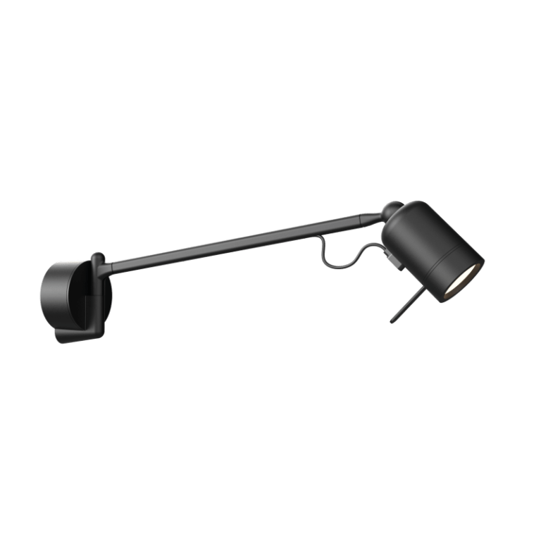 Wandlamp Tonone ONE + Wall - 5040 smokey black