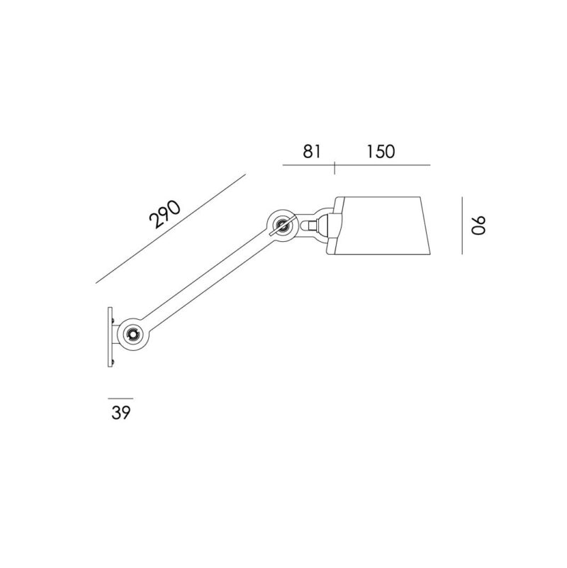 Wandlamp Tonone Bolt Sidefit - Afbeelding 6