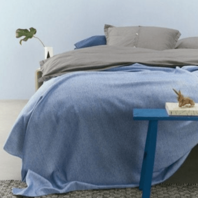 Bedsprei Auping Two Tone Blue 180 x 260 cm