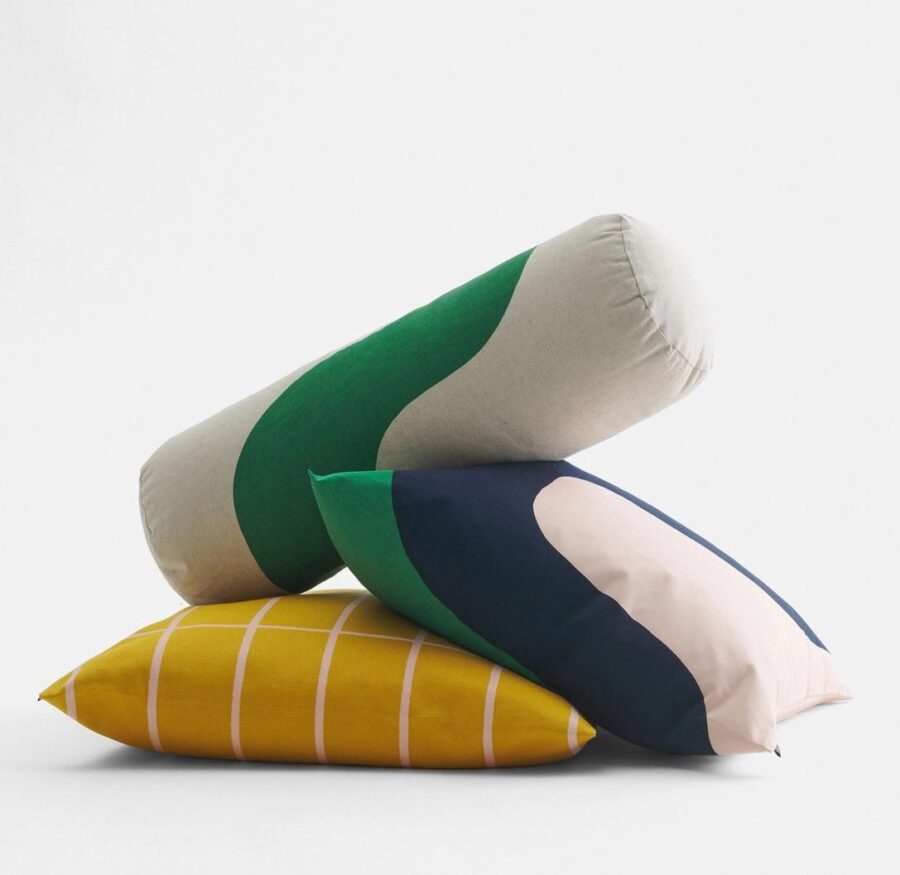 Sierkussen Marimekko Seireeni multi - Afbeelding 2