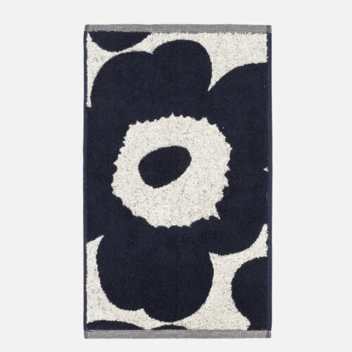 Gastendoekje Marimekko Unikko zwart wit