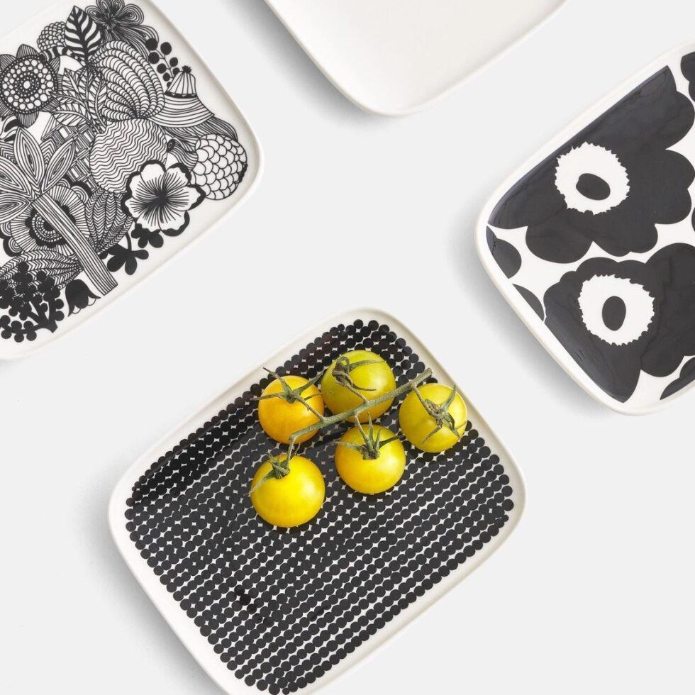 Plate Marimekko Räsymatto 15 x 12 cm - Afbeelding 2