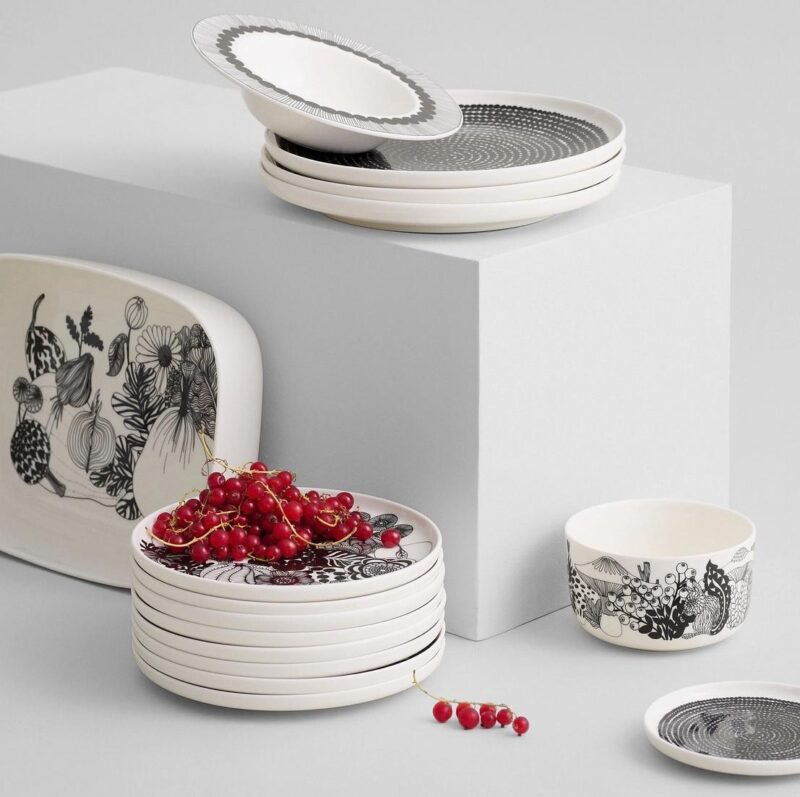 Ovenschaal Marimekko Siirtholapuutarha - Afbeelding 2