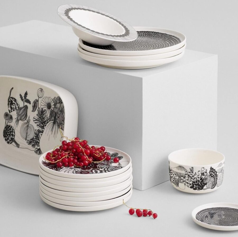 Ovenschaal Marimekko Siirtholapuutarha - Afbeelding 2