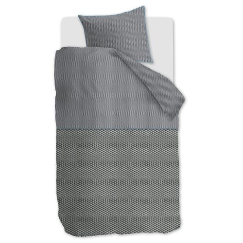 Dekbedovertrek Kardol Facette Blue Green 1 persoons